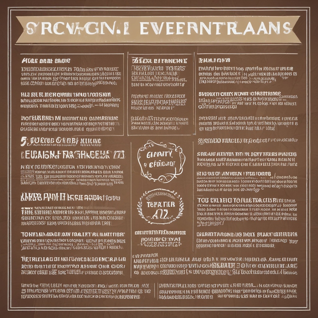 Information on Special Event Plans